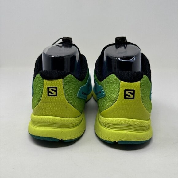 Saloman Sense‎ Mantra 3 Trail Running Shoes Size 7 Green Yellow Hiking - Picture 8 of 15